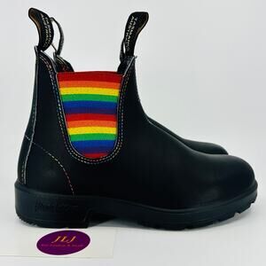 Blundstone 2105 Rainbow Black Leather Chelsea Boots Size 3.5 UK/ 6.5 US Women's
